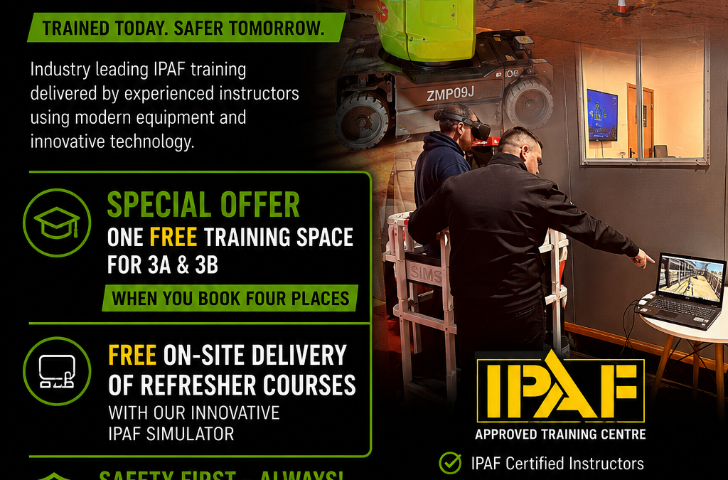 IPAF TRaining – trained today – safer tomorrow