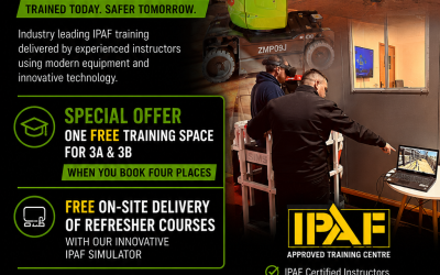 IPAF TRaining – trained today – safer tomorrow