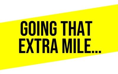 Going that extra mile