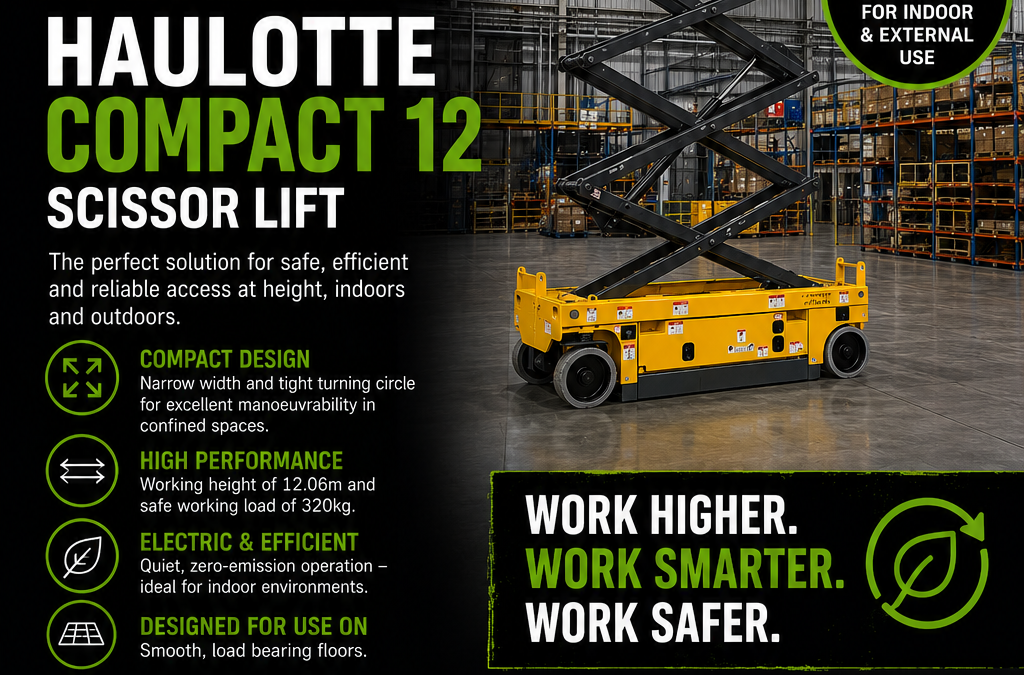 Take your productivity to new heights with the Haulotte Compact 12