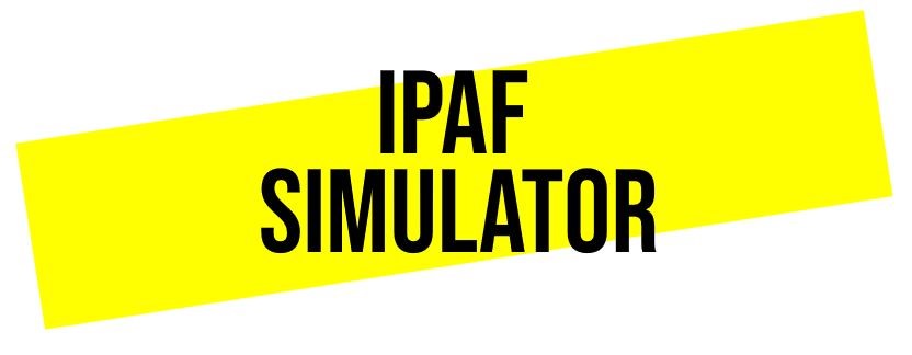 IPAF approved simulator