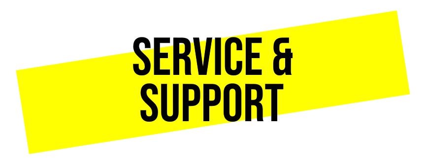 The best service and support in town