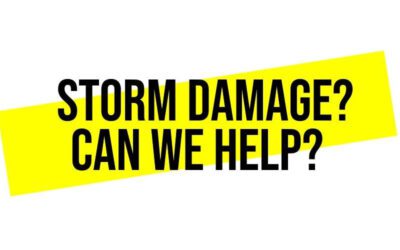Storm Damage – We Can Help